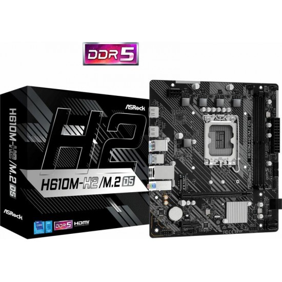 MB Asrock H610M-H2 D5 LGA 1700 