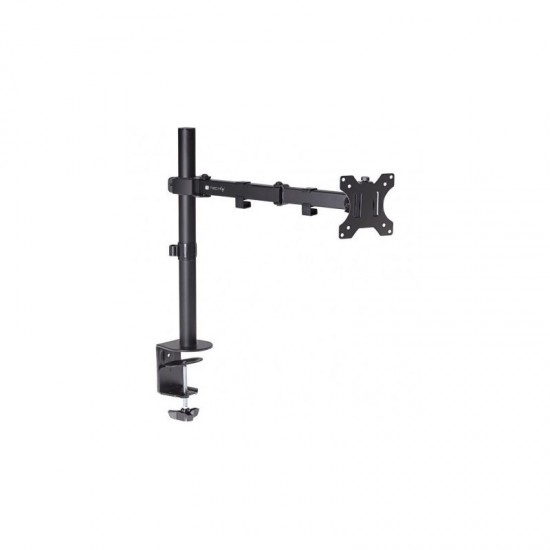 Suport de birou pentru monitor, 13-27 inch, brat reglabil, dubla ajustare, Techly, ICA-LCD 503BK2 