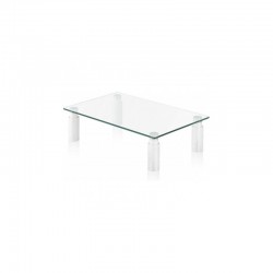 Suport de sticla multifunctional de birou, pentru monitor, reglabil, TECHLY, alb, ICA-MS 461E 