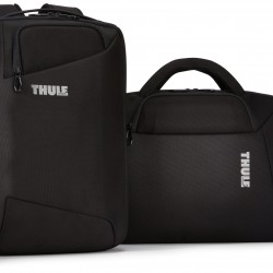 Geanta Thule Accent, convertibila in rucsac, 17L, negru 
