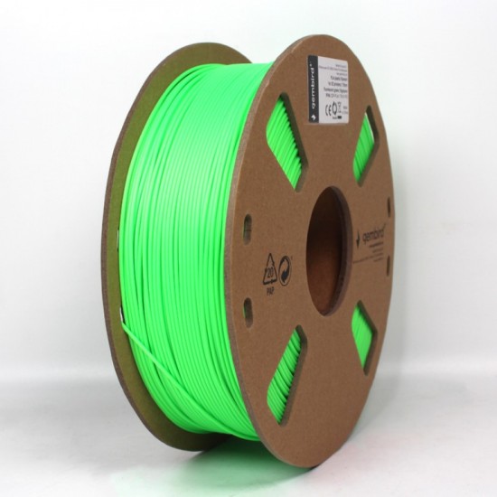FILAMENT GEMBIRD pt. imprimanta 3d, PETG, 1.75mm diamentru, 1Kg / bobina, topire 220-260 grC, green, 
