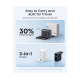 Alimentator retea Anker, 100W, fast charge, display interactiv, 2 x USB-C, 1 x USB-A, gri, Alimentator retea Anker, 100W, fast charge, display interactiv, 2 x USB-C, 1 x USB-A, gri,