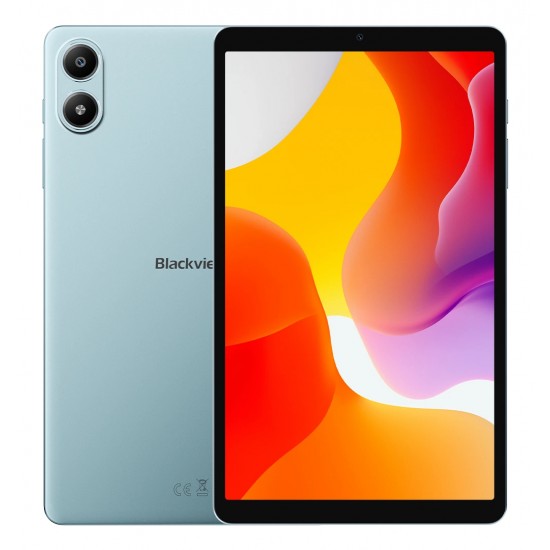 Blackview LINK 2 WiFi 4/128GB 8.68-inch HD+ 1340x800 60Hz Unisoc T310 Quad-core 2.0GHz 5+8MP Cam Android 15 5000mAh GPS Glonass Galileo Glacier Blue 