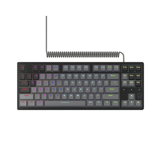 LORGAR Azar 514TKL, Wired RGB mechanical gaming keyboard, black, EN layout 