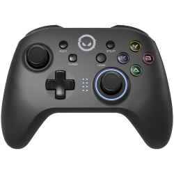 LORGAR TRIX-510, Gaming controller, Black, BT5.0 Controller with built-in 600mah battery, 1M Type-C charging cable ,6 axis motion sensor support nintendo switch ,android,PC, IOS13, PS3, normal size dongle,black LORGAR TRIX-510, Gaming controller, Black, BT5.0 Controller with built-in 600mah battery, 1M Type-C charging cable ,6 axis motion sensor support nintendo switch ,android,PC, IOS13, PS3, normal size dongle,black