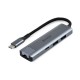 Hub Lindy USB3.2 Gigabit Ethernet, gri Hub Lindy USB3.2 Gigabit Ethernet, gri