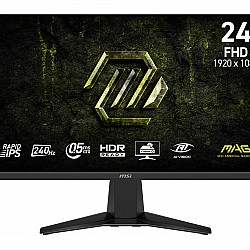 MSI MAG 245F X24 24inch Gaming Monitor IPS FHD 240Hz HDMI DP 0.5ms 