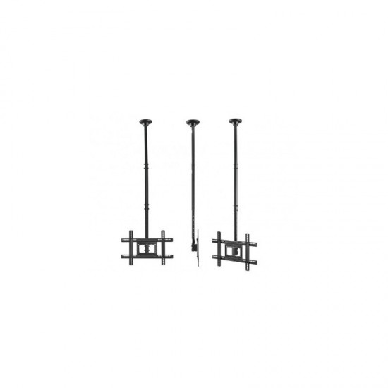 Suport TV de tavan, LCD / LED, reglabil, 23 - 100 inch, Negru 