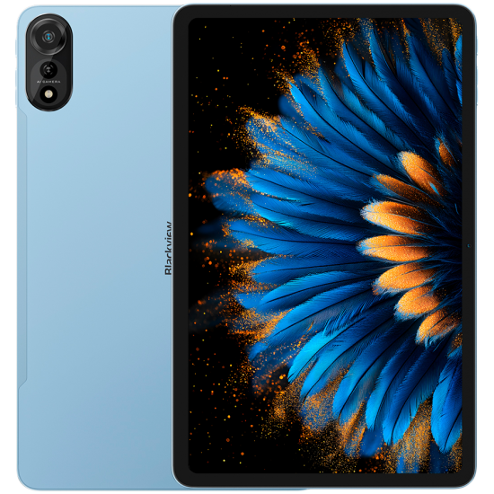 Blackview MEGA 2 SET LTE 12-inch FHD+IPS 1200x2000 60Hz 12GB+256GB Unisoc T615 Octa-core 1.6GHz Cam Front 8MP Rear 16MP 9000mAh+Charging 18W Fast,Android 15 Ice Blue 