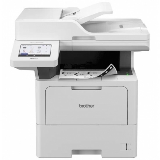 Multifunctional Laser Mono BROTHER MFC-L6710DW, A4, Functii: Impr.|Scan.|Cop.|Fax, Viteza de Printare Monocrom: 50ppm, Conectiv:USB|Ret|WiFi, Duplex:Da, ADF:DADF(Timbru Verde 23lei) 