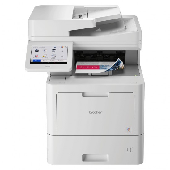 Multifunctional Laser Color Brother MFC-L9630CDN, A4, Functii: Impr.|Scan.|Cop.|Fax, Viteza de Printare Monocrom: 40ppm, Viteza de printare color: 40ppm, Conectivitate:USB|Ret, Duplex:Da, ADF:DADF(incl.TV 40lei) 
