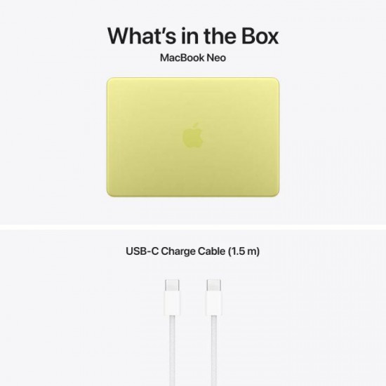 13 MacBook Neo 13 with Liquid Retina, Apple A18 Pro chip (6-core CPU), 8GB, 256GB SSD, Apple A18 Pro 5-core GPU, macOS, Citrus, INT keyboard, 2026 13 MacBook Neo 13 with Liquid Retina, Apple A18 Pro chip (6-core CPU), 8GB, 256GB SSD, Apple A18 Pro 5-core GPU, macOS, Citrus, INT keyboard, 2026