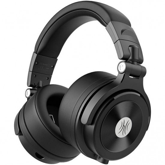 Casca OneOdio cu fir detasabil, tip over ear, utilizare profesionala, multimedia, conectare prin Jack 3.5 mm | Jack 6.35 mm, difuzor 50 mm, impedanta 32 Ohm, negru, 