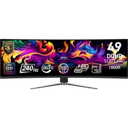 MSI MPG 491CQPX QD-OLED 49inch DQHD 240Hz 0.03ms 2xHDMI DP 