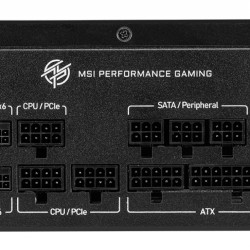 MSI MPG A1000GS PCIE5 power supply 