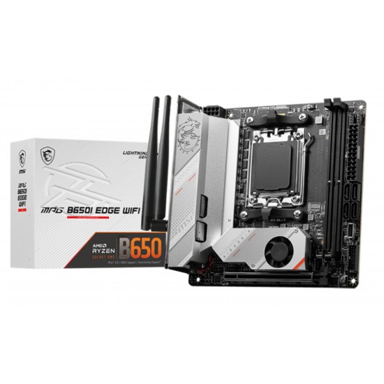 Placa de baza MPG B650I EDGE WIFI AM5 2DDR5 mini-ITX 