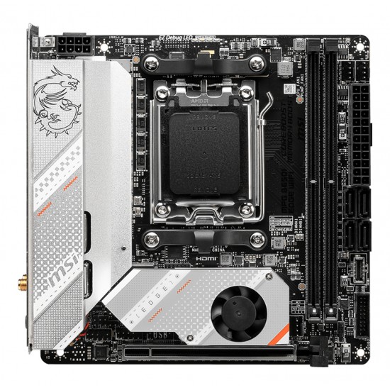 Placa de baza MPG B650I EDGE WIFI AM5 2DDR5 mini-ITX 