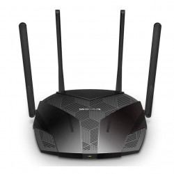 ROUTER MERCUSYS wireless 3000Mbps, 3 porturi LAN Gigabit, 1 port WAN Gigabit, Dual Band AC3000 4 x antena externa, Wi-Fi 6, 