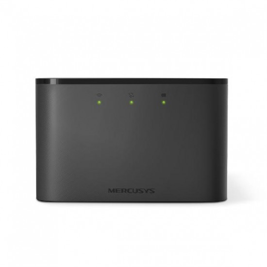 ROUTER Mercusys wireless. portabil, 4G Mobile Wi-Fi, 150Mbps, Internal LTE Modem, SIM card slot, rechargeable battery 