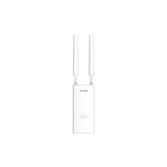 ACCESS POINT Tenda Indoor/Outdoor, wireless AC1200 Mbps Dual Band MU-MIMO, 1 port Gigabit, 2 antene externe, alimentare 802.3af  PoE, Wi-Fi 6, montare pe perete 