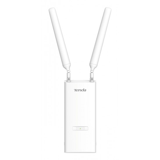ACCESS POINT Tenda Indoor/Outdoor, wireless AC1200 Mbps Dual Band MU-MIMO, 1 port Gigabit, 2 antene externe, alimentare 802.3af  PoE, Wi-Fi 6, montare pe perete 