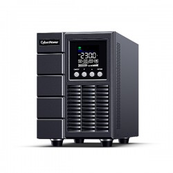UPS CYBER POWER Online dubla conversie cu Sinusoida Pura, tower, 2000VA/1800W LCD PFC compatible, 2xIEC + 2xSchuko,  Green Power SNMP Slot, 