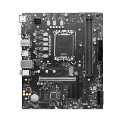 MSI PRO H610M-E DDR4, Micro-ATX, Socket 1700, Dual Channel DDR4 3200(OC)MHz, 1x PCIe x16 slots, 1x M.2 slots, 1x HDMI, 1 x VGA, 2x USB 3.2 Gen 1, 4x USB 2.0, 3Y 