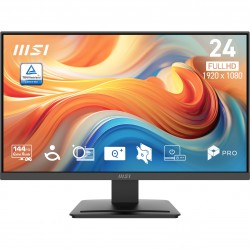 MSI PRO MP241 E14V Proffesional Monitor 23.8inch FHD 144Hz VA 250cd/m2 16:9 3500:1 HDMI DP HDR Adaptive-Sync 1ms MPRT 
