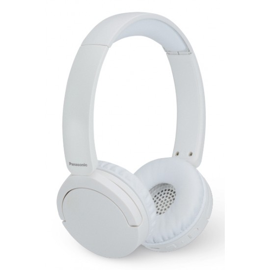 Casti, Panasonic,  Audio On Ear Wireless, Bluetooth, Microfon, Autonomie 72 ore, Alb, RB-HF630BE-W 