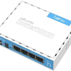 ACCESS Point Mikrotik wireless interior 300 Mbps, port 10/100 x 4, antena interna x 2, fara PoE, 2.4 GHz, 