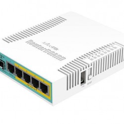 ROUTER Mikrotik NET ROUTER 10/100/1000M 5PORT/HEX POE RB960PGS, 