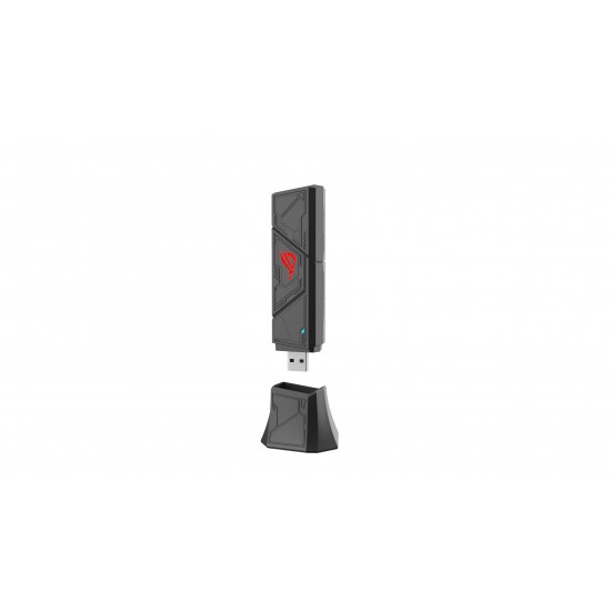 Adaptor Asus WiFi 7 tri-band BE6500, 6GHz banda4096-QAM suport, functionare multi link(MLO) Adaptor Asus WiFi 7 tri-band BE6500, 6GHz banda4096-QAM suport, functionare multi link(MLO)