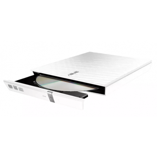 Asus Unitate Optica Externa SDRW-08D2S-U LITE, USB2.0, Alb, 90-DQ0436-UA221KZ 