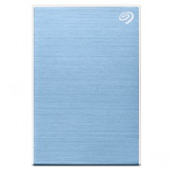 SEAGATE One Touch 1TB External HDD with Password Protection Light Blue 