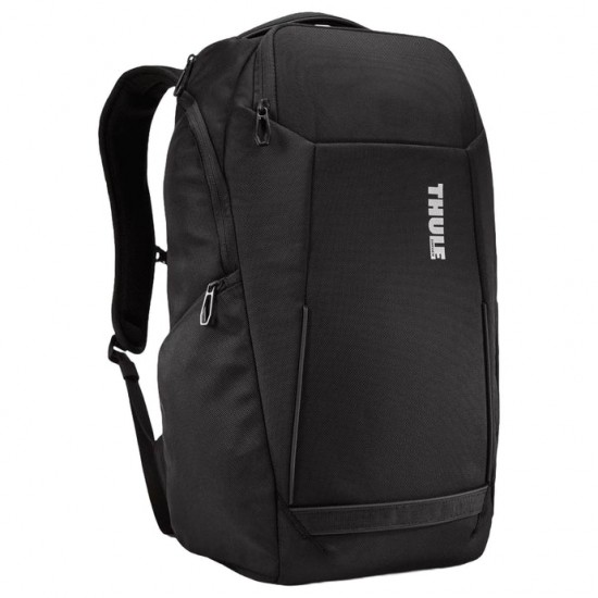 RUCSAC THULE, pt. notebook de max. 15.6 inch, 1 compartiment, buzunar frontal x 3 | buzunar lateral x 2, waterproof, poliester, negru, 