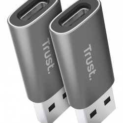 Adaptor Trust Calyx USB-A-USB-C, gri 