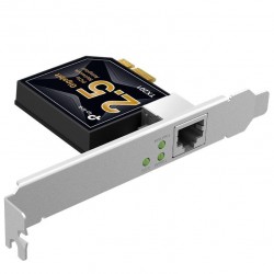 ADAPTOR RETEA TP-LINK , intern, PCI-E, port RJ-45, 2500 Mbps, 