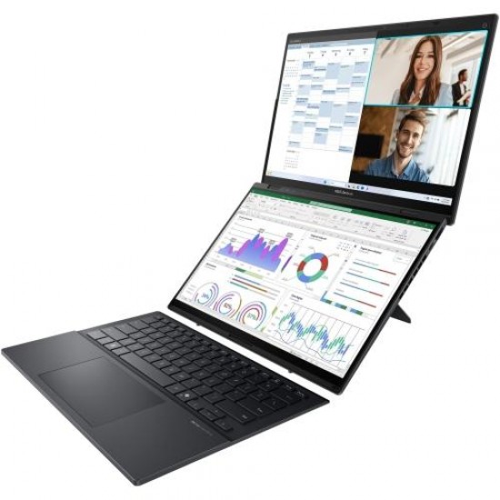 ASUS Zenbook DUO UX8406CA Intel Core Ultra 9 14inch 3K 32GB 2TB M.2 NVMe PCIe 4.0 SSD Intel Arc Graphics W11P 3Y Basalt Gray 