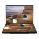 14 Zenbook DUO UX8407AA, 3K OLED 144Hz Touch, Procesor Intel® CoreTM Ultra X9 388H (18M Cache, up to 5.10 GHz), 32GB LPDDR5X, 1TB SSD, Intel Arc B390, Win 11 Pro, Moher Gray 