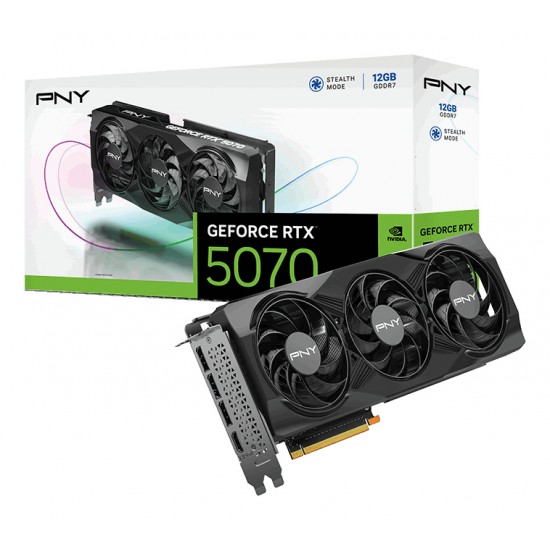 GeForce RTX 5070 Triple Fan 12GB GDDR7 192-bit DLSS 4.0 