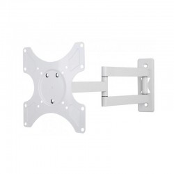 Techly Suport de perete TV LCD/LED/PDP cu doua brate 19-37 25 kg VESA alb 