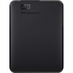 HDD extern WD 5 TB, Elements, 2.5 inch, USB 3.0, negru, 