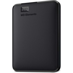 HDD extern WD 1 TB, Elements, 2.5 inch, USB 3.0, negru, 