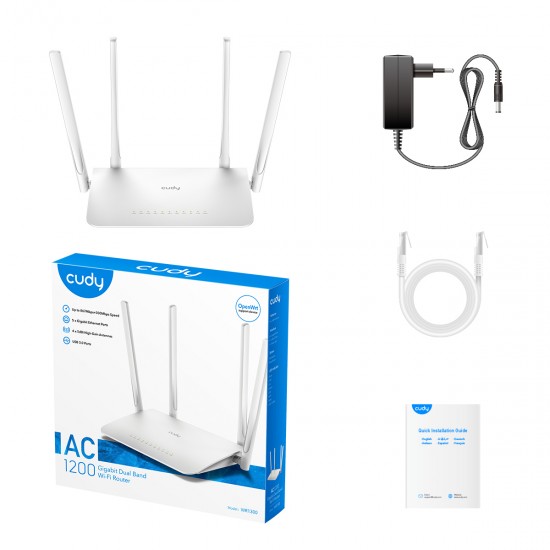 CUDY AC1200 Gigabit Wi-Fi Mesh Router CUDY AC1200 Gigabit Wi-Fi Mesh Router