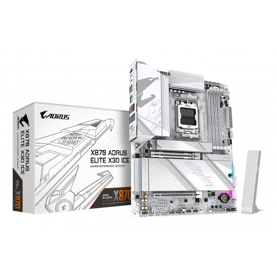 MB GIGABYTE X870 AORUS ELITE X ICE 