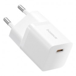 INCARCATOR retea Baseus GaN5 mini, Quick Charge 25W, 1 x USB Type-C, alb 