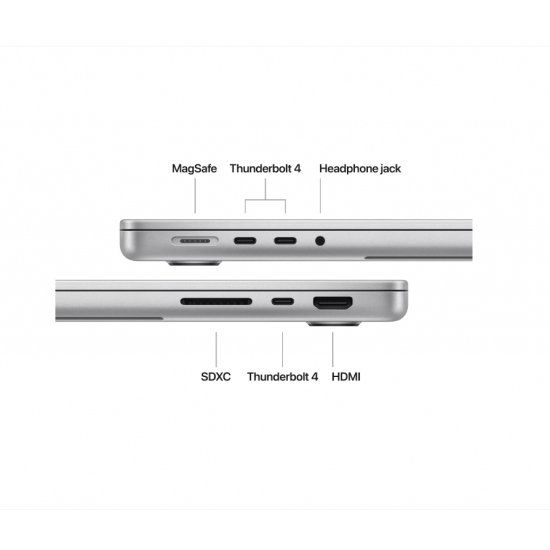 14.2 MacBook Pro 14 Liquid Retina XDR, Apple M4 Max chip (16-core CPU), 64GB, 1TB SSD, Apple M4 Max 40-core GPU, macOS, Silver, INT keyboard, 2024 14.2 MacBook Pro 14 Liquid Retina XDR, Apple M4 Max chip (16-core CPU), 64GB, 1TB SSD, Apple M4 Max 40-core GPU, macOS, Silver, INT keyboard, 2024