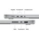 16.2 MacBook Pro 16 Liquid Retina XDR, Apple M5 Max chip (18-core CPU), 48GB, 2TB SSD, Apple M5 Max 40-core GPU, macOS, Silver, US keyboard, 2026 