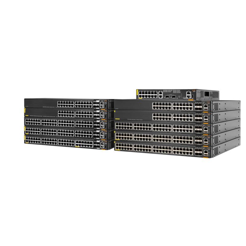 HPE Aruba Networking CX 6200F 24G Class4 PoE 4SFP+ 370W Switch HPE Aruba Networking CX 6200F 24G Class4 PoE 4SFP+ 370W Switch