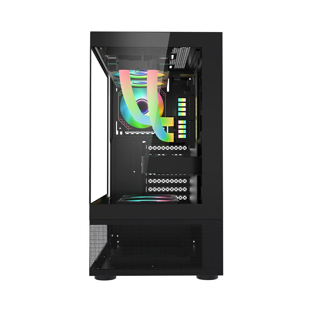 Carcasa 1STPLAYER MI7-A Mid Tower ARGB NEGRU